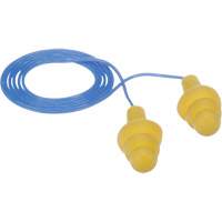 E-A-R Ultrafit Premolded Earplugs, Corded, Bulk - Polybag, 25 dB NRR, One-Size Equipment World