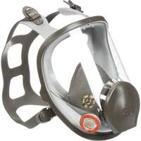 6000 Series Full Facepiece Reusable Respirator, Elastomer/Silicone/Thermoplastic, Small Equipment World