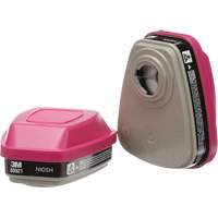 6000 Series Respirator Cartridges, Gas/Vapour Cartridge, Organic Vapour/P100 Equipment World