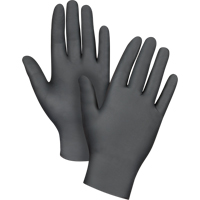 Vending Pack Disposable Gloves, 2X-Large, Nitrile, 5-mil, Powder-Free, Black Equipment World