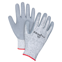 Seamless Stretch Cut-Resistant Gloves, Size Small/7, 13 Gauge, Nitrile Coated, HPPE Shell, ANSI/ISEA 105 Level 2/EN 388 Level 3 Equipment World