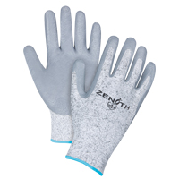 Gants &eacute;lastiques sans coutures r&eacute;sistants &agrave; la coupe, Taille T-Grand/10, Calibre 13, Rev&ecirc;tement Nitrile, Enveloppe en PEHP, ANSI/ISEA 105 niveau 2/EN 388 niveau 3 Equipment World
