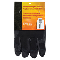 ZM300 Mechanic's Gloves, Grain Leather Palm, Size Medium Equipment World
