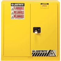 Sure-Grip&reg; EX Flammable Safety Cabinet, 30 gal., 2 Door, 36" W x 35" H x 24" D Equipment World