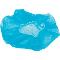 Non-Woven Bouffant Caps, Polypropylene, 21"/Large, Blue Equipment World