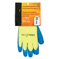 High Visibility Coated Gloves, 8, Rubber Latex Coating, 7 Gauge, Acrylic Shell Equipment World