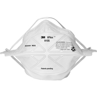 9105S VFlex Particulate Respirators, N95, NIOSH Certified, Small Equipment World