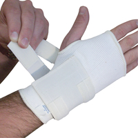 Ambidextrous Wrist Supports, Cotton/Elastic, Small Equipment World