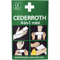 Coagulant 4-dans-1 Cederroth, 5" lo x 3" la Equipment World