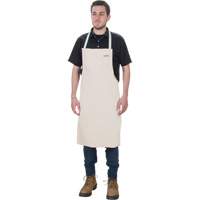 Apron, Cotton, 36" L x 29" W, Natural Equipment World