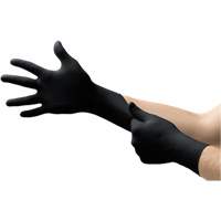 MidKnight&reg; Exam Gloves, X-Large, Nitrile, 4.7-mil, Powder-Free, Black, Class 2 Equipment World