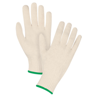 Heavyweight String Knit Gloves, Poly/Cotton, 7 Gauge, Medium Equipment World