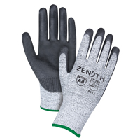 Seamless Stretch Cut-Resistant Gloves, Size Medium/8, 13 Gauge, Polyurethane Coated, HPPE Shell, ANSI/ISEA 105 Level 4/EN 388 Level 5 Equipment World