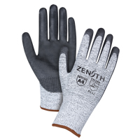 Seamless Stretch Cut-Resistant Gloves, Size 10, 13 Gauge, Polyurethane Coated, HPPE Shell, EN 388 Level 5 Equipment World