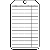 Safety Tags, Plastic, 3-1/8" W x 5-7/8" H, French Equipment World