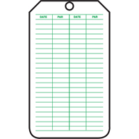 Inspection Tags, Cardstock, 3-1/8" W x 5-7/8" H, French Equipment World