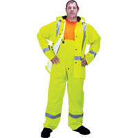 Imperm&eacute;able pour la circulation de premi&egrave;re qualit&eacute; RZ900, Polyester, Petit, Jaune lime haute visibilit&eacute; Equipment World