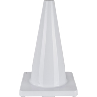 Coloured Traffic Cone, 18", White SEH135 | Equipment World