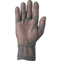 2" Cuff Mesh Glove, Size Small/7, Stainless Steel Shell, ANSI/ISEA 105 Level 5 Equipment World