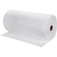 Premium Meltblown Sorbent Rolls, Mediumweight, 150' L x 30" W, 40 gal. Absorbancy Equipment World