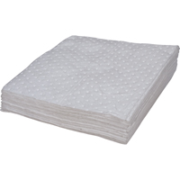 Premium Bonded Sorbent Pads, Oil Only, 15" x 17", 8 gal. Absorbancy Equipment World