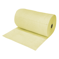 Rouleaux absorbants en fibres fines de premi&egrave;re qualit&eacute;, Lourd, 150' lo x 15" la, Absorption 50 gal. Equipment World
