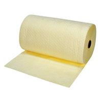 Rouleaux absorbants li&eacute;s de premi&egrave;re qualit&eacute;, Poids moyen, 150' lo x 30" la, Absorption 40 gal. Equipment World