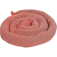 Sorbents Socks, Hazmat, 50 gal. Absorbancy, 3" W x 8' L, Pack of 15 Equipment World