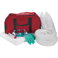 Trousse de lutte contre les d&eacute;versements de premi&egrave;re qualit&eacute; pour v&eacute;hicules, Huile seulement, Sac, Absorbance de 10 gal. US Equipment World