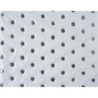 Feuilles absorbantes en fibres fines de calibre industriel, Huile seulement, 15" x 17", 40 gal. d'absorption Equipment World