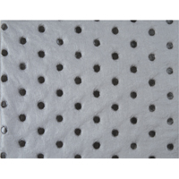 Feuilles absorbantes en fibres fines de calibre industriel, Universel, 15" x 17", 40 gal. d'absorption Equipment World