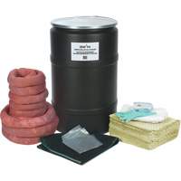Trousse de lutte contre les d&eacute;versements de premi&egrave;re qualit&eacute;, Mati&egrave;res dangereuses, Baril, Absorbance de 55 gal. US Equipment World