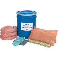 Trousse de lutte contre les d&eacute;versements pour camion, Mati&egrave;res dangereuses, Baril, Absorbance de 10 gal. US Equipment World