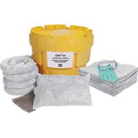 Trousse de lutte contre les d&eacute;versements de premi&egrave;re qualit&eacute;, Huile seulement, Overpack/Baril de r&eacute;cup&eacute;ration, Absorbance de 20 gal. US Equipment World