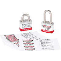 Zenex Thermoplastic Photo Padlock Identification Labels Equipment World