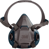 6500 Series Half Facepiece Respirator, Silicone, Small Equipment World