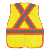 Veste d'arpenteur r&eacute;sistante aux flammes, Jaune lime haute visibilit&eacute;, Moyen, Polyester Equipment World