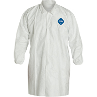 Lab Coat, Tyvek&reg; 400, White, Medium Equipment World