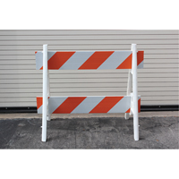 Barricades, A-Frame, 28.6" L x 40" H, Orange/White Equipment World