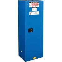 Sure-Grip&reg; Ex Hazardous Material Slimline Safety Cabinets, 22 gal., 23.25" x 65" x 18" Equipment World