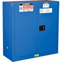 ChemCor&reg; Lined Hazardous Material Safety Cabinets, 30 gal., 43" x 44" x 18" Equipment World
