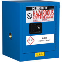 ChemCor&reg; Lined Hazardous Material Countertop Safety Cabinets, 4 gal., 17" x 22" x 17" Equipment World
