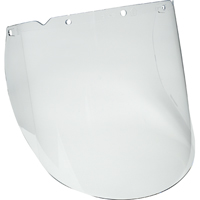 V-Gard&reg; Visor for Chemical and Splash Applications, Propionate, Clear Tint Equipment World