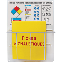 Haz-Mat Basket Style Centre Boards, French, Binders Included Equipment World