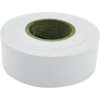 Flagging Tape, 1.2" W x 300' L, White Equipment World