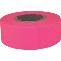 Sub-Zero Flagging Tape, 1.2" W x 150' L, Fluorescent Pink Equipment World