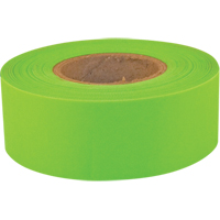 Sub-Zero Flagging Tape, 1.2" W x 150' L, Fluorescent Lime Equipment World