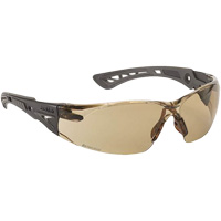 Rush+ Safety Glasses, Brown Lens, Anti-Fog/Anti-Scratch Coating, CSA Z94.3 SEO787 | Equipment World
