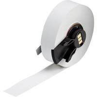 Printable Blank Tag Stock, Polypropylene, White, 0.5" Width Equipment World