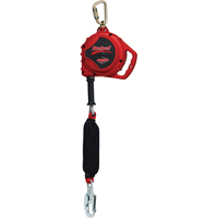 Rebel Self Retracting Lifeline for Leading Edge, 20', Galvanized Steel, Swivel Equipment World